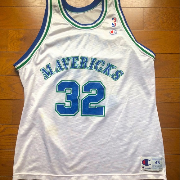 Champion Other - Vintage Jamal Mashburn, Dallas Mavericks Champion Jersey